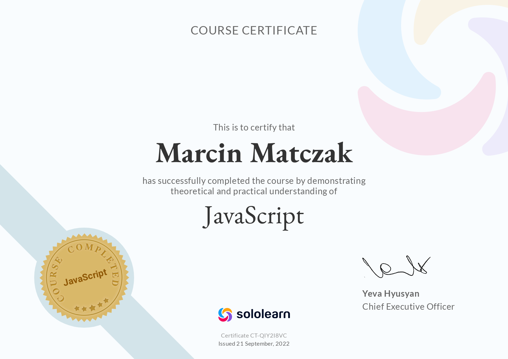 certificate-js